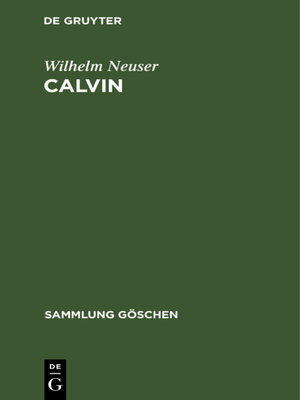 cover image of Calvin
